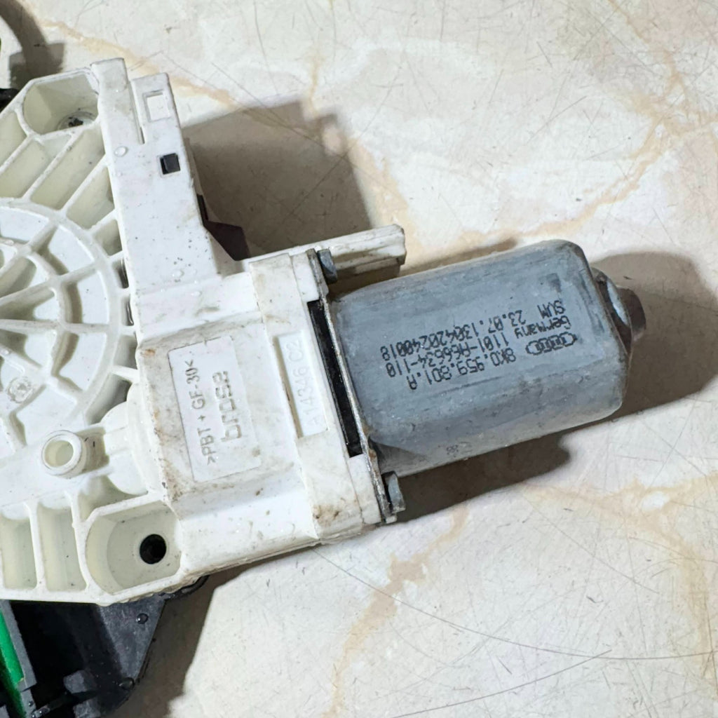 AUDI A4 2014 WINDOW REGULATOR FRONT LEFT PASSENGER SIDE 8K0 837 461