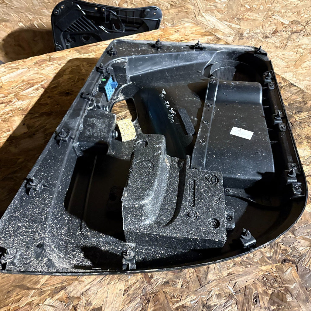 Fiat Qubo 08-20 Front Right Driver Door Card Interior Panel Black 7354610140E