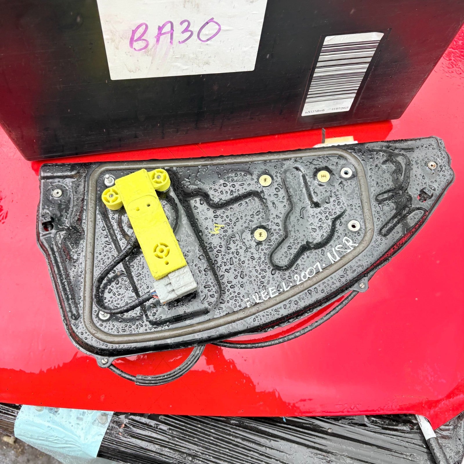 LAND ROVER FREELANDER 2 2007 WINDOW REGULATOR REAR PASSENGER SIDE 6H5227001AE