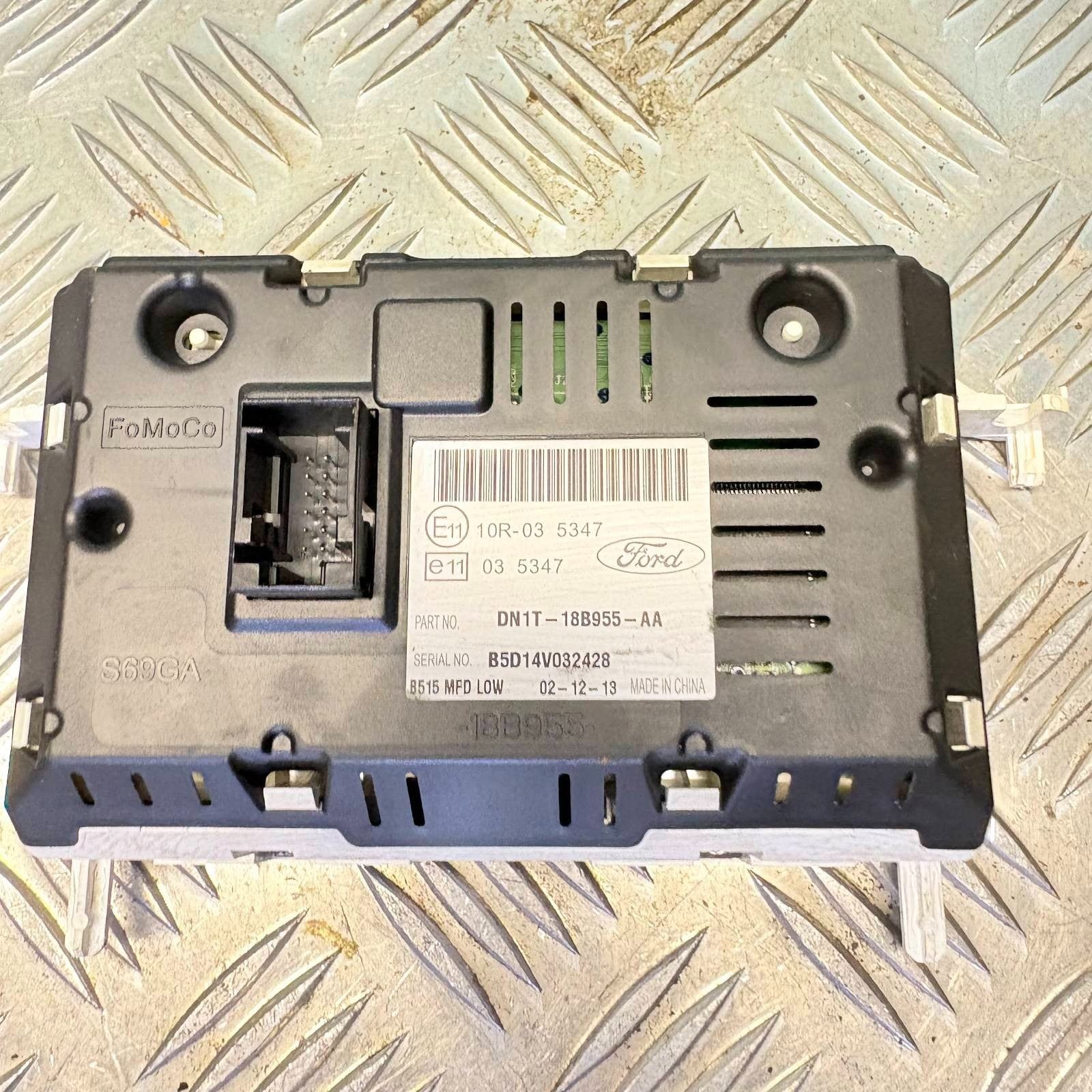 Ford Fiesta MK7 Display Screen Radio Information Clock DN1T-18B955-AA 2008-2012