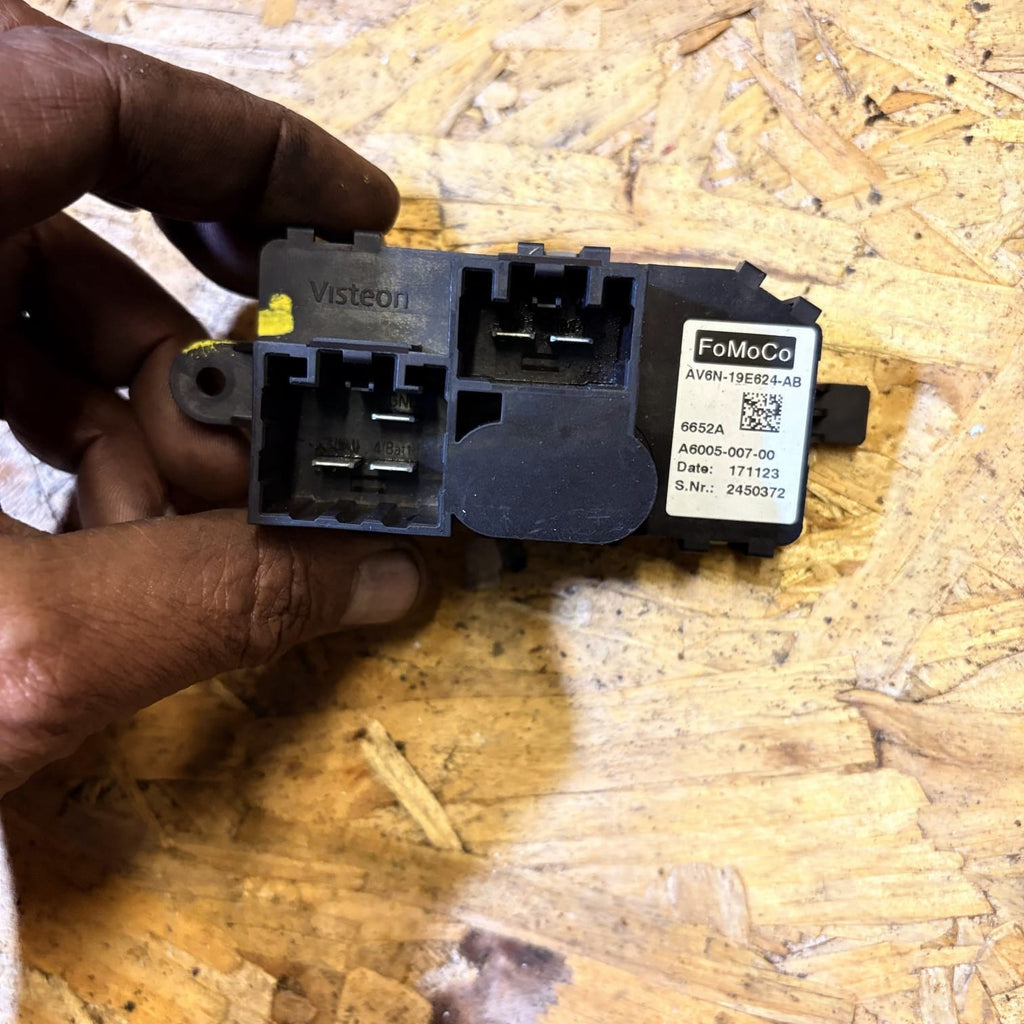 2018 FORD C-MAX GRAND 1.5 DIESEL HEATER BLOWER MOTOR RESISTOR A6005-007-00