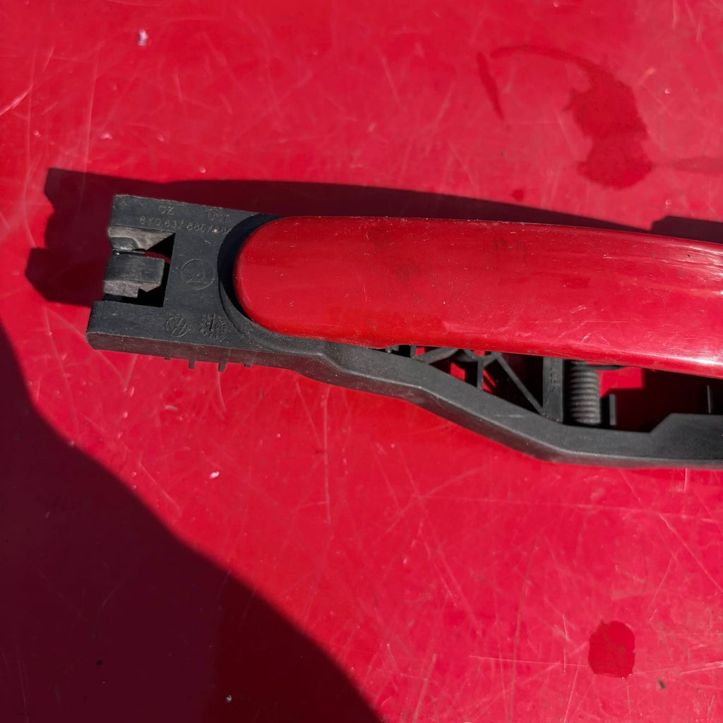 Skoda Octavia vRS Mk3 5E OSR Rear Right Exterior Door Handle Red 2013-2017