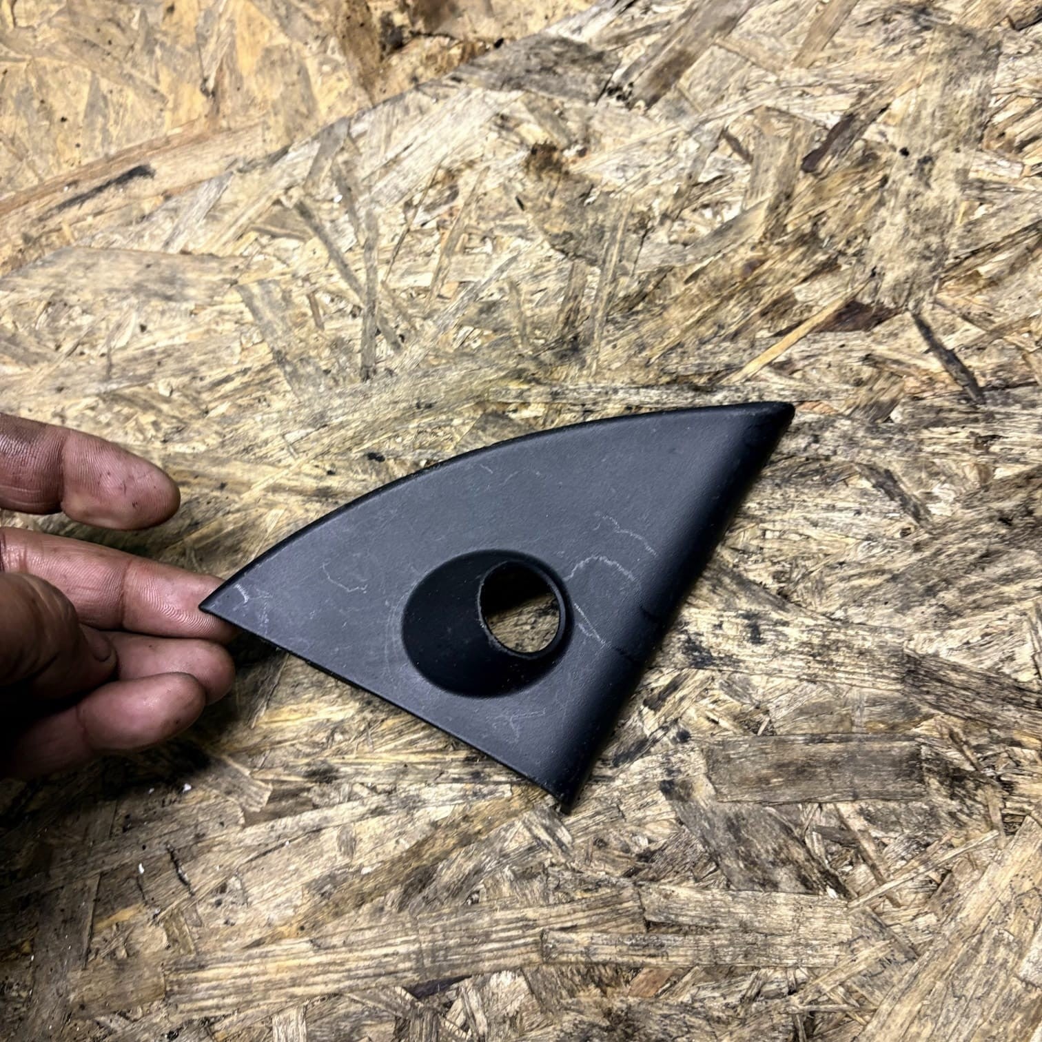 Kia Picanto Mk2 TA 2011-2017 RH Interior Mirror Triangle Trim 87660-Y000