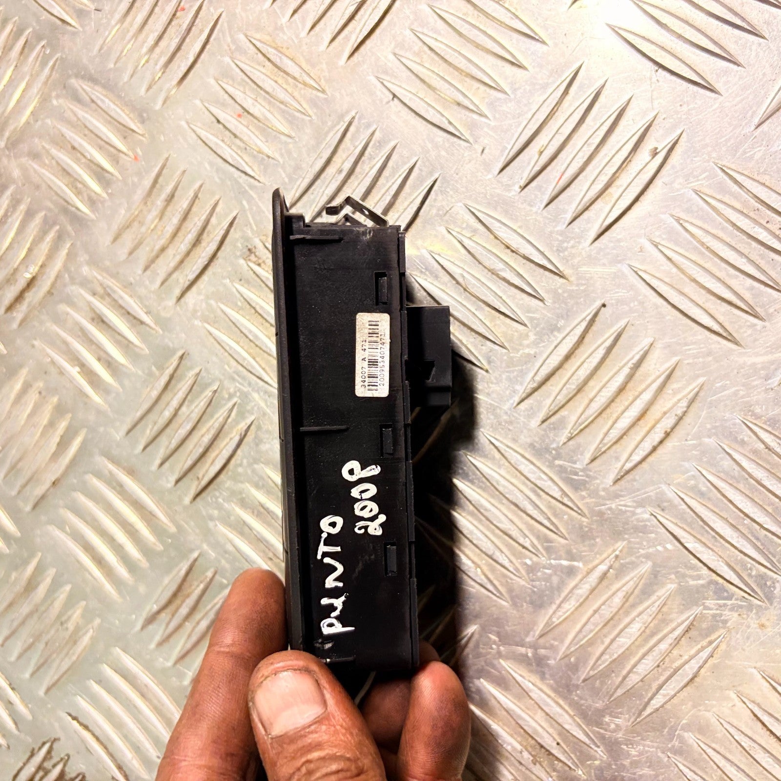 Fiat Punto Menu Button Headlight Controls Switch 2009