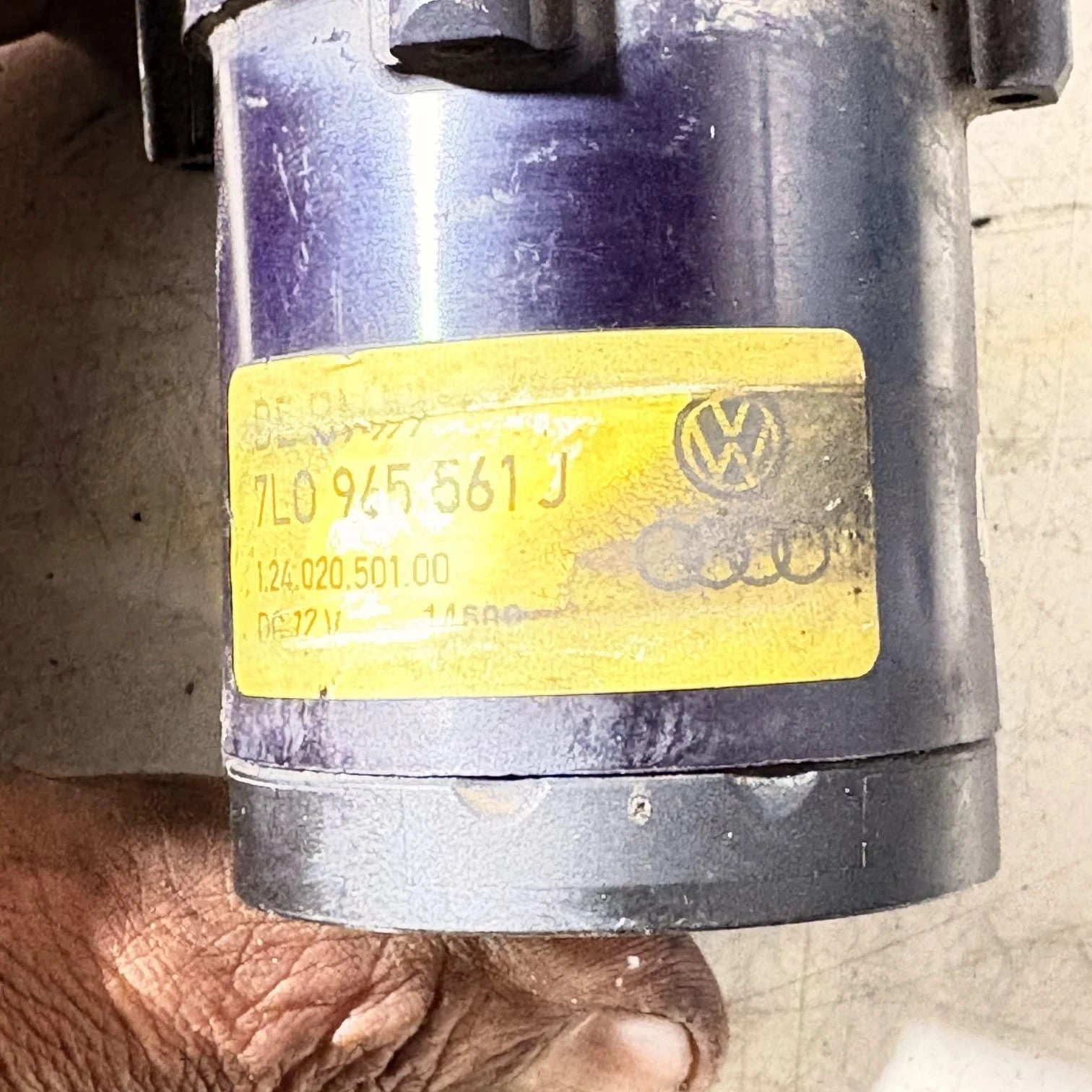 Porsche 2008 Auxiliary Water Pump - 7L0965561J Part