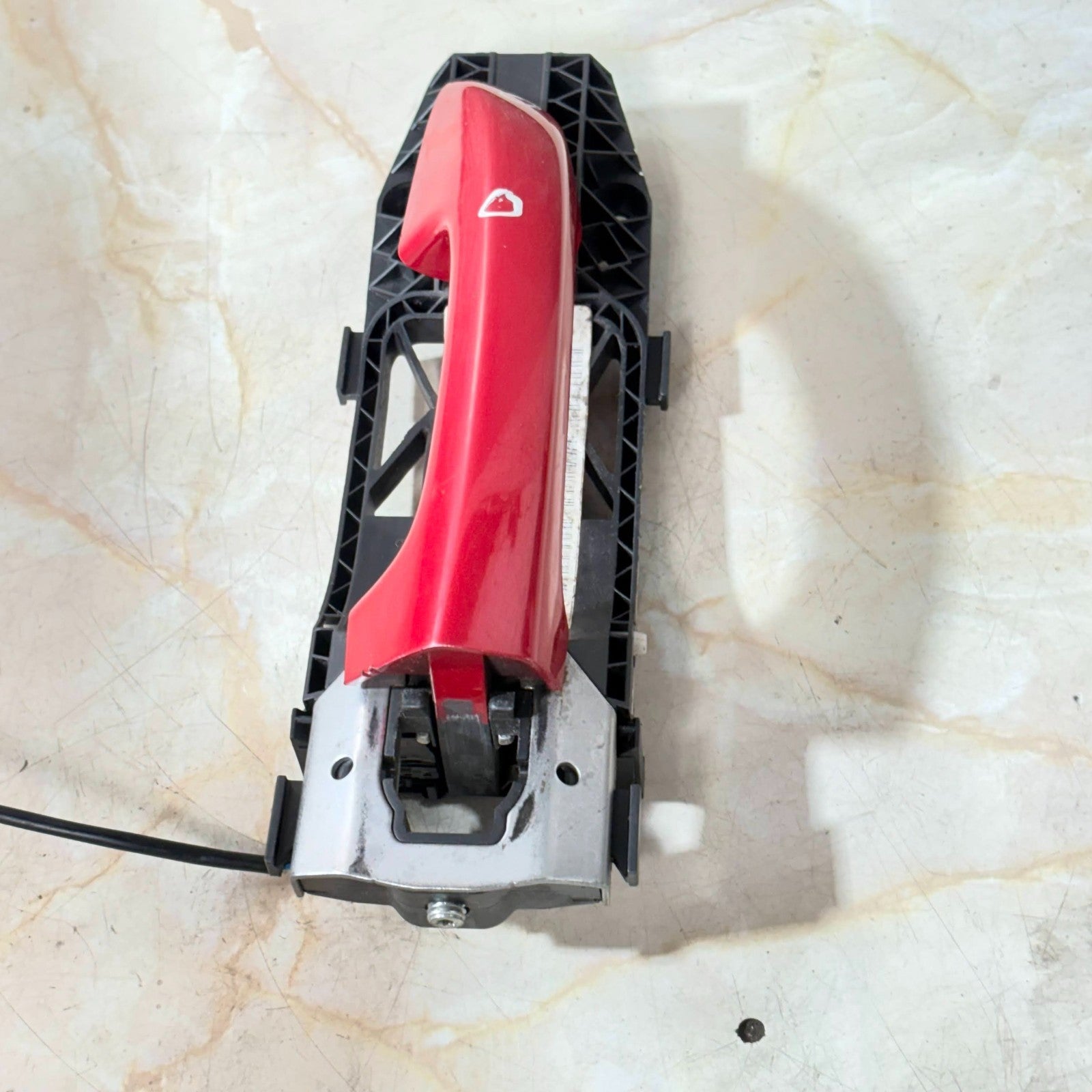 VW Scirocco Mk3 2008-2017 OSF Right Front Exterior Door Handle Red 1K8837206F