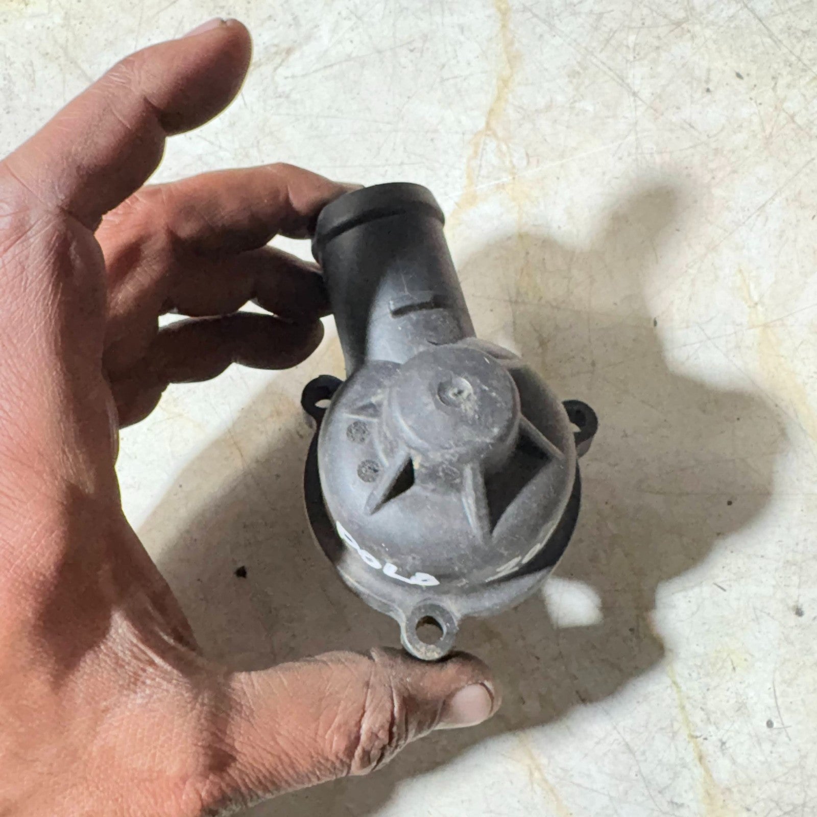 Volkswagen Polo 6R Coolant Thermostat Housing 03C121121B