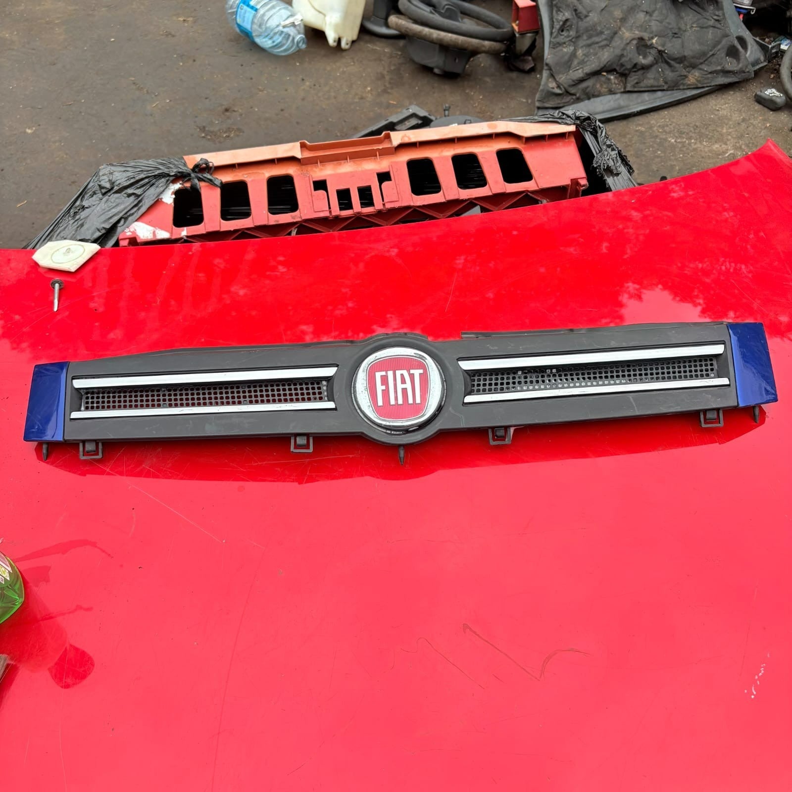 Fiat Panda 169 792 Blue Front Grille 735353899