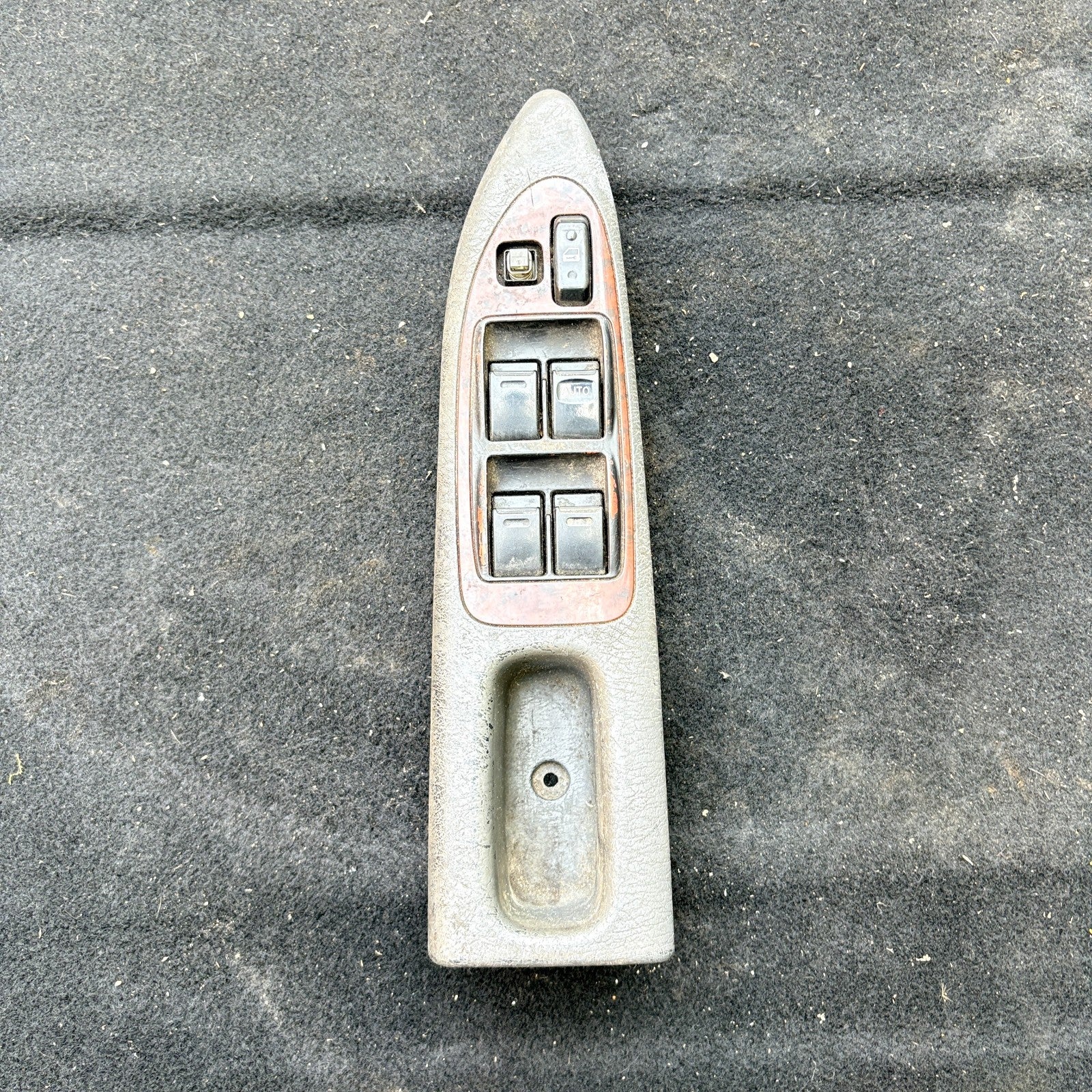 Toyota Avensis T22 97-00 RHD Driver Window Master Switch Wood Trim 74231-05060