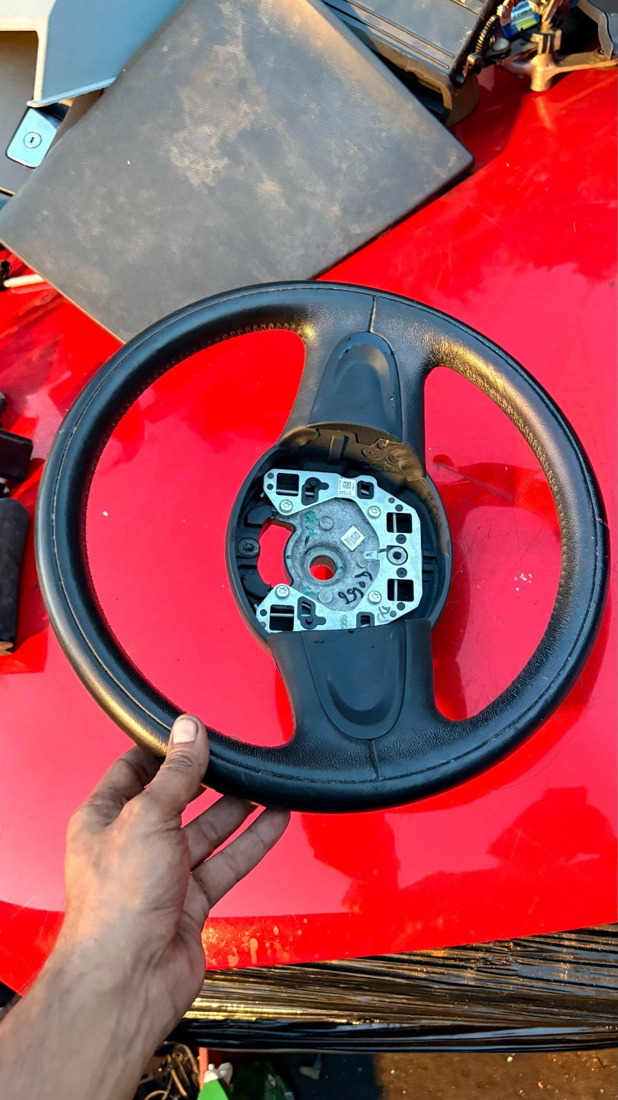 2011 MINI CLUB STEERING WHEEL 609696201C