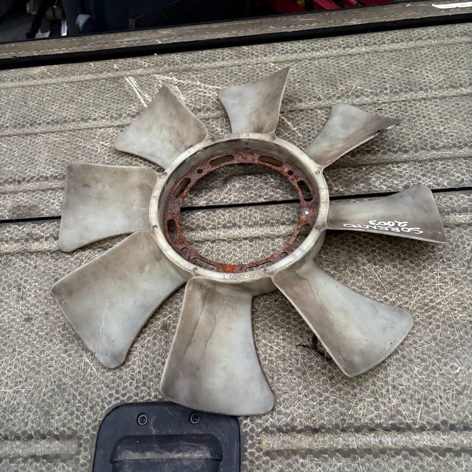 KIA SORENTO MK1 02-09 2.5 CRDI DIESEL ENGINE RADIATOR COOLING FAN 25261-42920