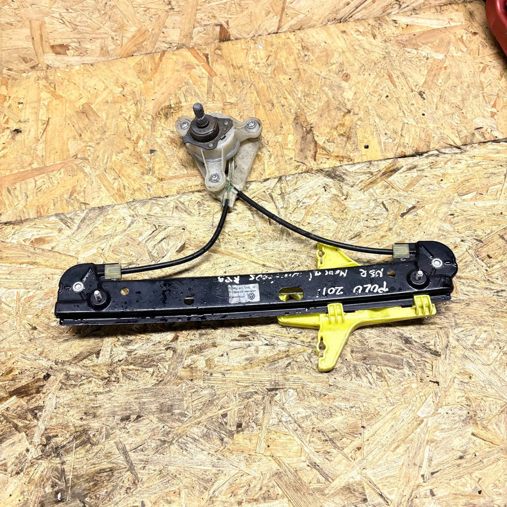 VW Polo 6R/6C 5Dr Rear Left Window Regulator Mechanism 2009-2017 6R4839461B
