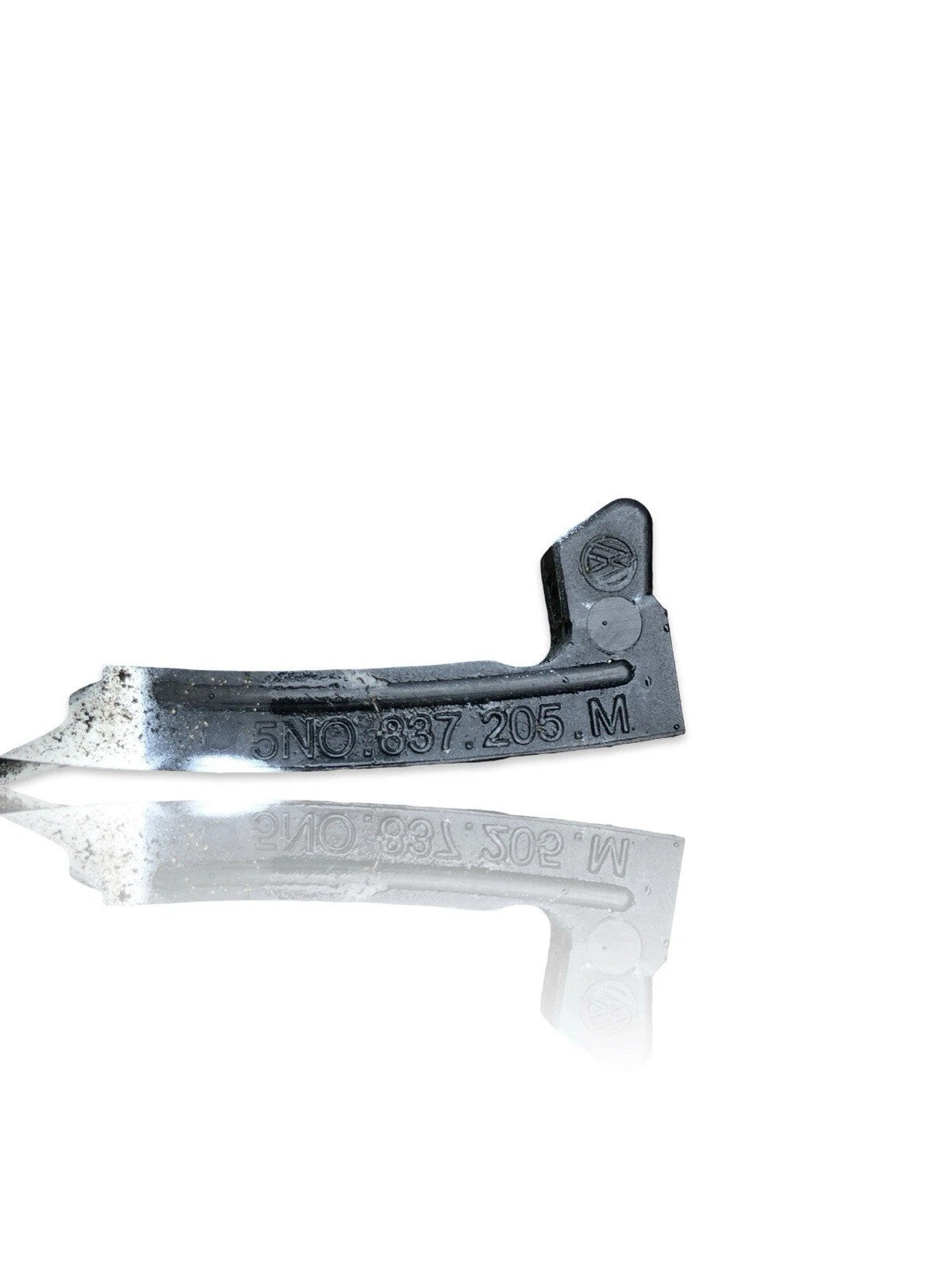 5N0837205M 08-14 VW TIGUAN MK1 DRIVER FRONT DOOR HANDLE WHITE