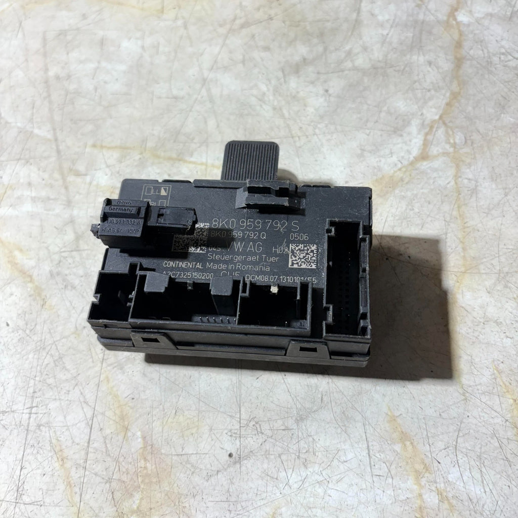 AUDI A4 2014 PASSENGER REAR LEFT DOOR CONTROL 8K0959792S 9K0 959 792 S