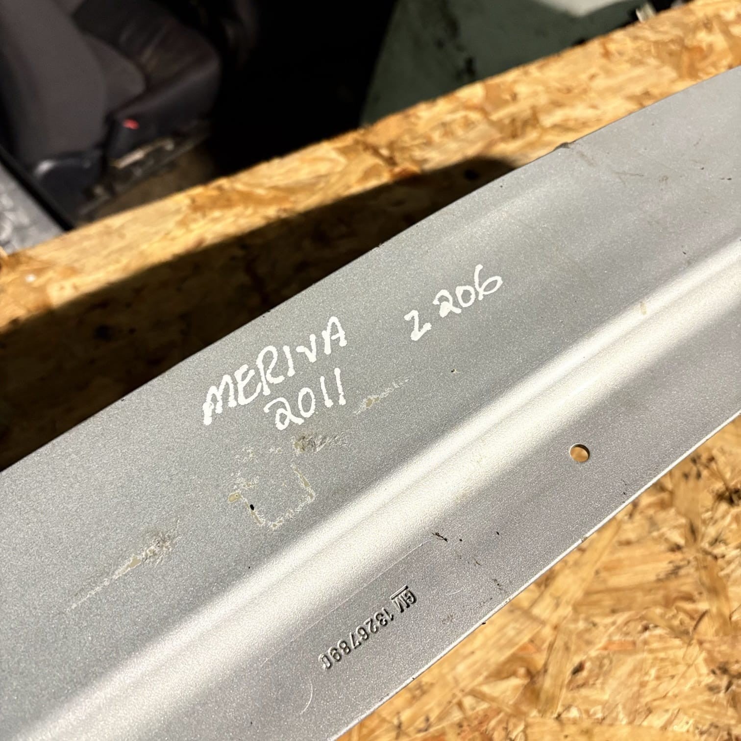 Vauxhall Meriva B Front Bumper Reinforcement Bar 2011 13267890