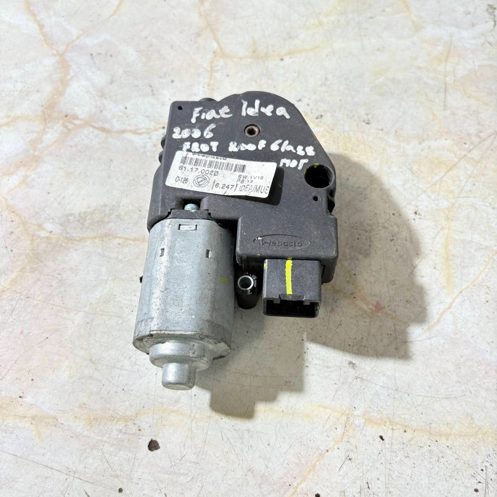 Fiat Idea 2003-2012 5 Door Panoramic Sunroof Roof Glass Motor 6117002B Webasto