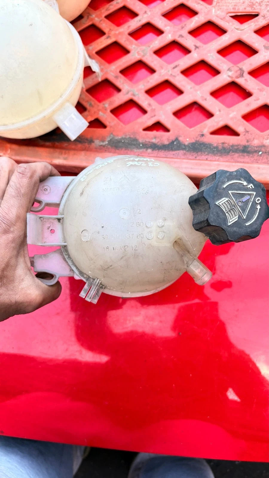 CITROEN C3 2006 HEADER COOLANT OVERFLOW BOTTLE EXPANSION TANK