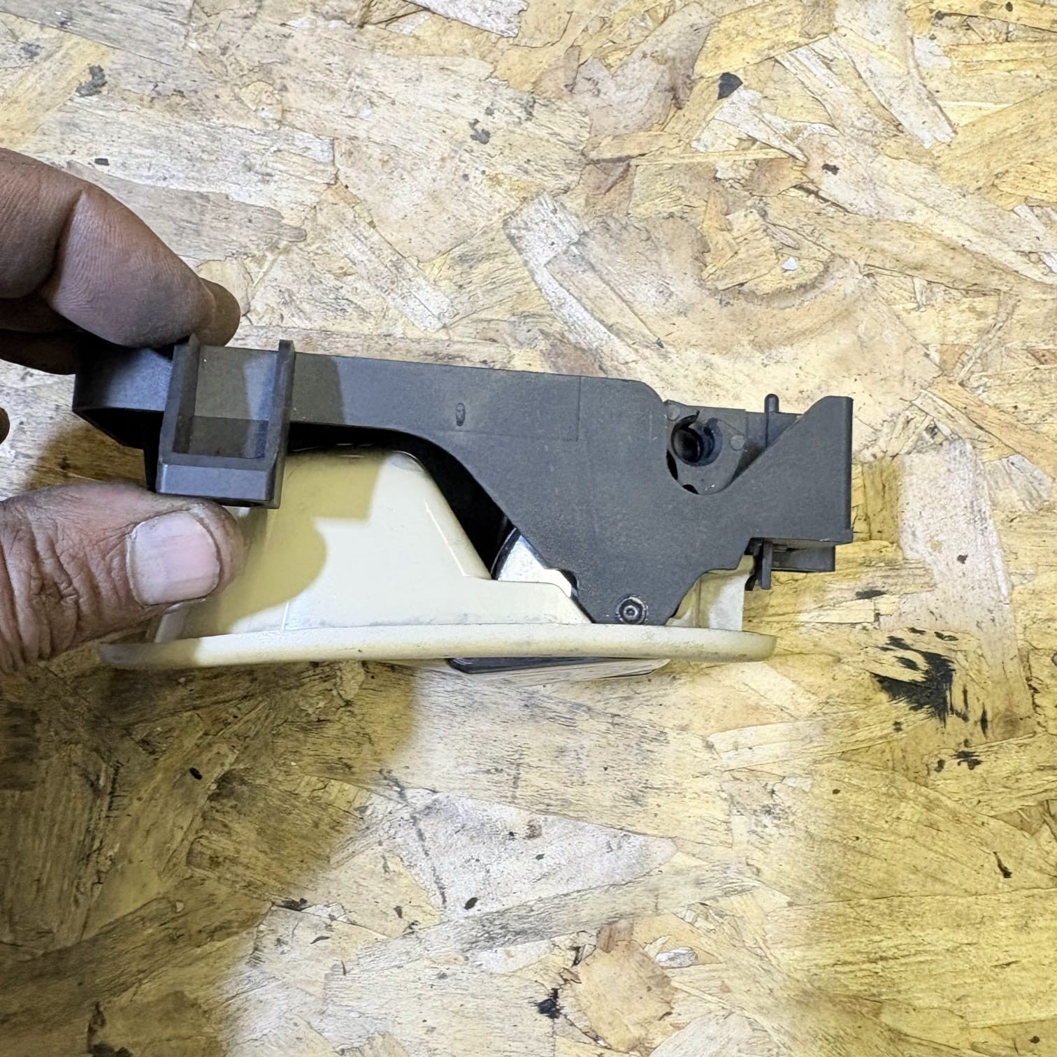2005 Jaguar S Type X200 Driver Rear Inner Opening Handle 2R83F24994 OSR