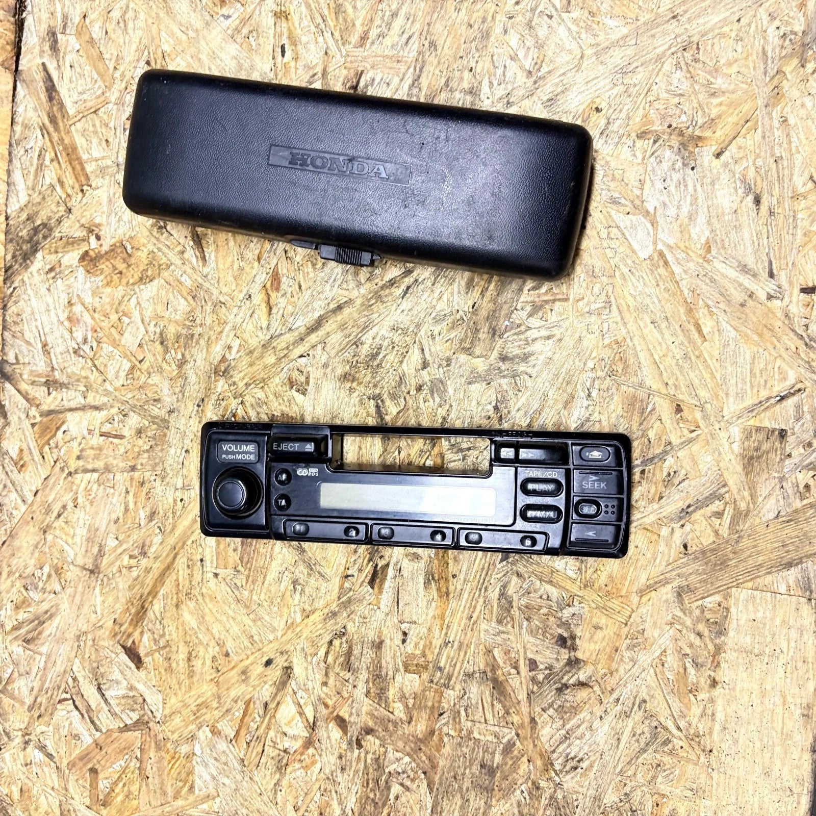 Pioneer Honda Radio Stereo Cassette Player Front Face Plate Trim Panel