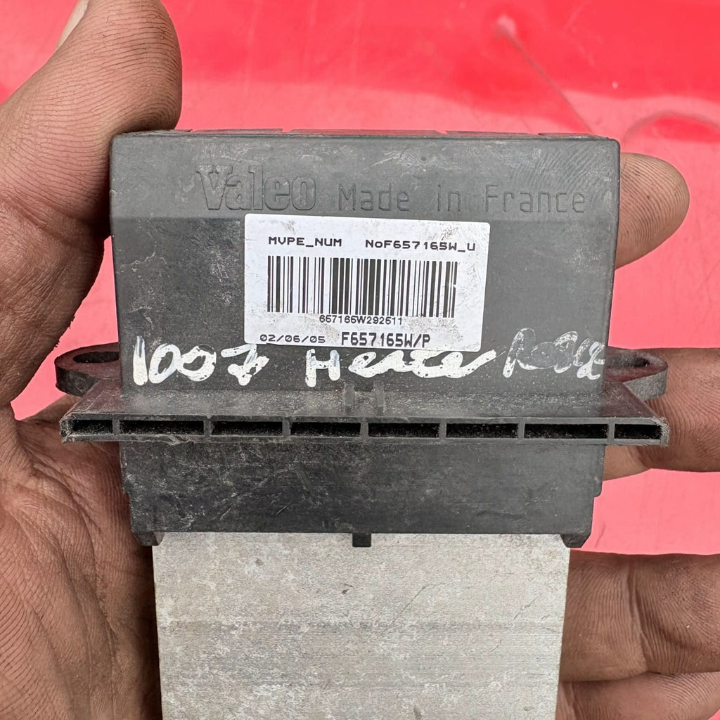 F657165W HEATING RESISTOR/2355872 FOR RENAULT SCENIC II JM0/1_1.9 DCIJM14-2005