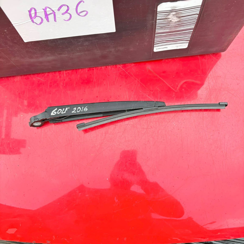 VW Golf Mk7 Mk7.5 Rear Wiper Arm & Blade Set Hatchback 2013-2019