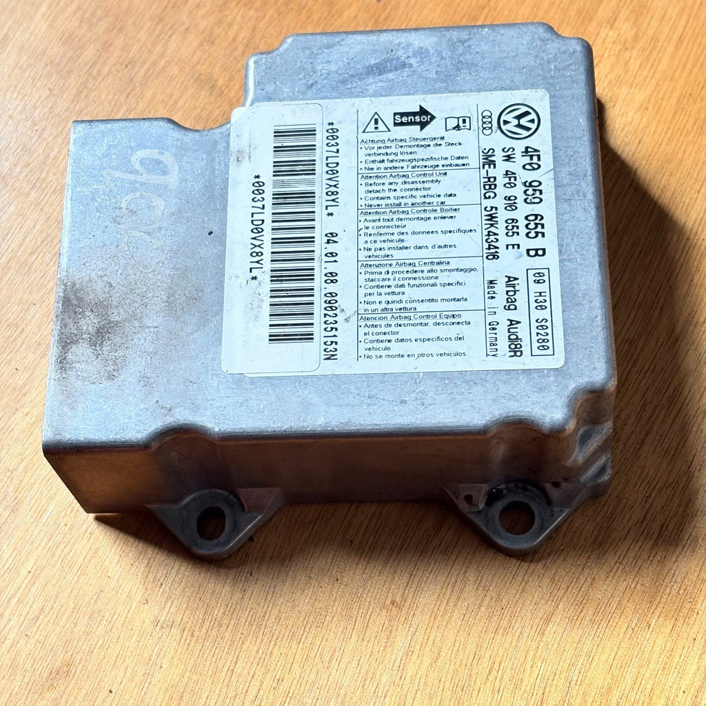 04-11 AUDI A6 C6 SALOON BAG ECU/MODULE 4F0 959 655 B/4F0959655B
