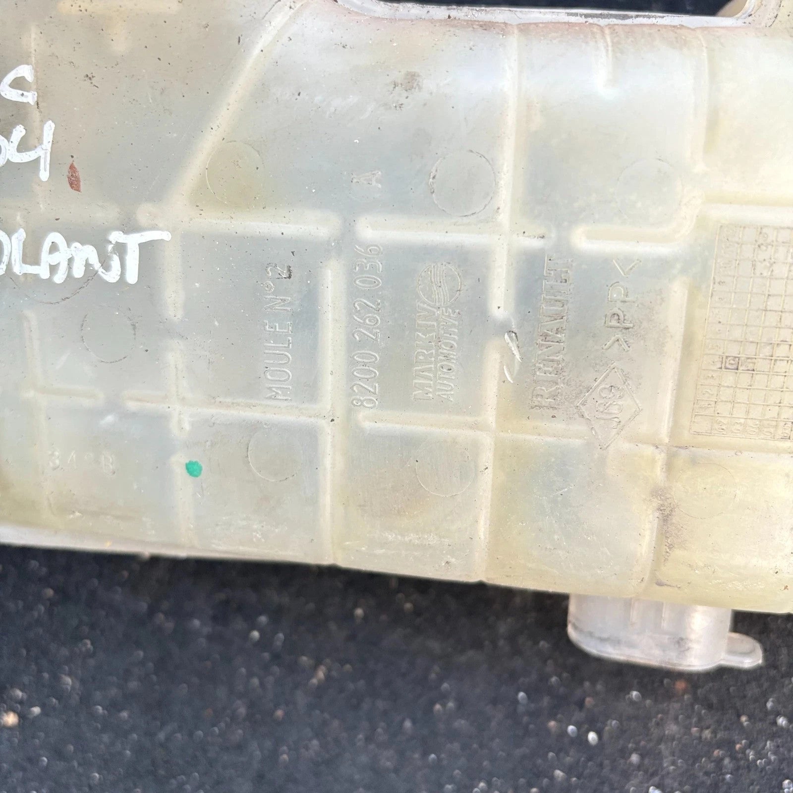 2003-06 RENAULT SCENIC RADIATOR COOLANT EXPANSION TANK 8200 262 036