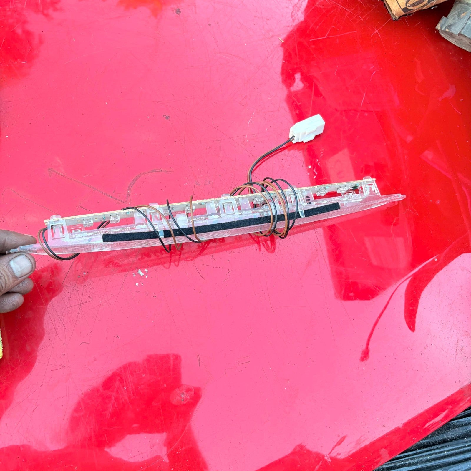 JAGUAR XF 2009 REAR HIGH LEVEL THIRD BRAKE STOP LED LIGHT