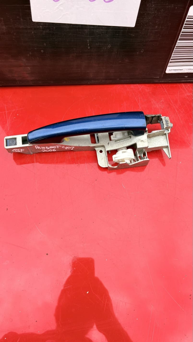 Peugeot 207 Cc Driver front Exterior Handle Blue 9680168580 2006-OSF