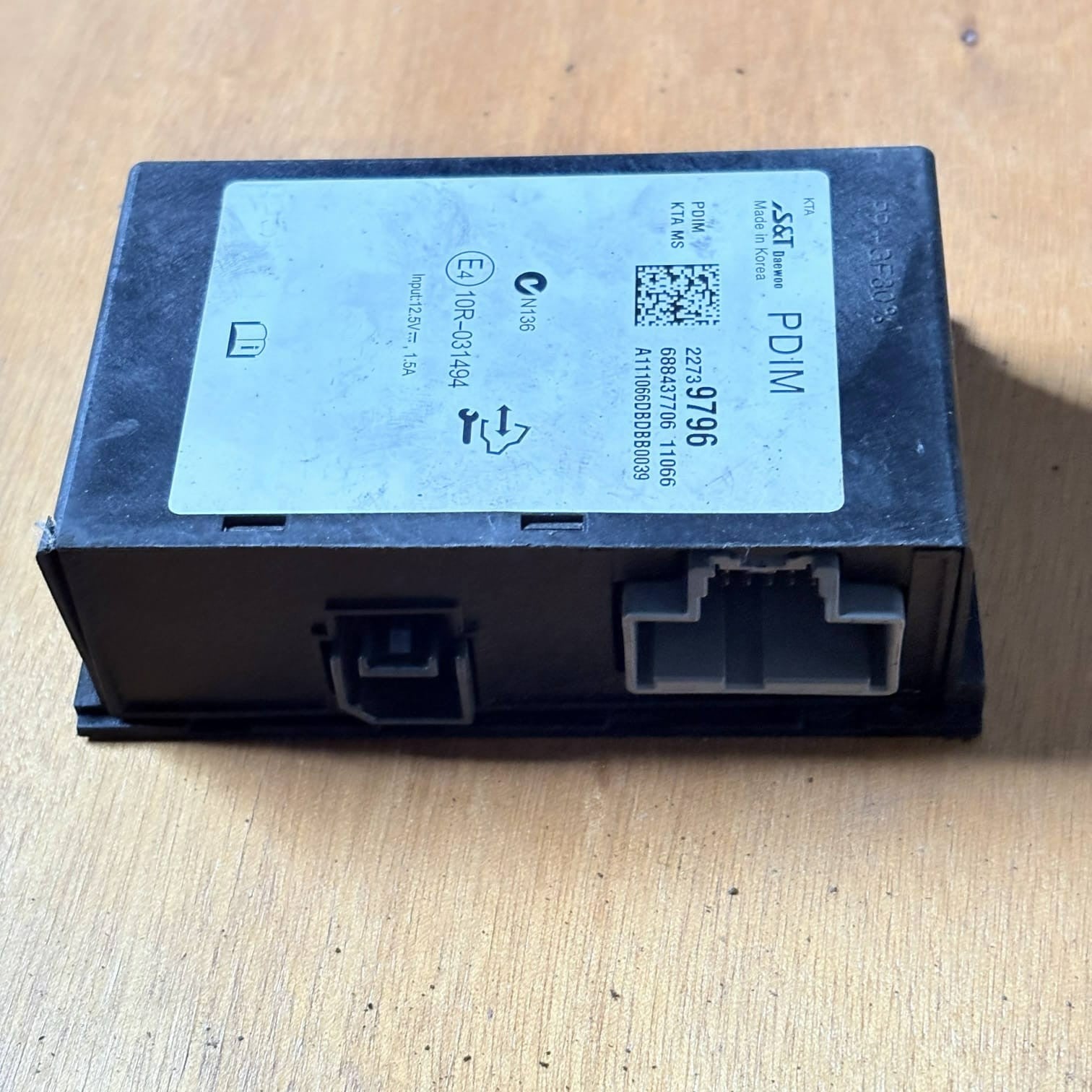 VAUXHALL ZAFIRA C TOURER MK3 BLUETOOTH CONTROL MODULE UNIT 22739796