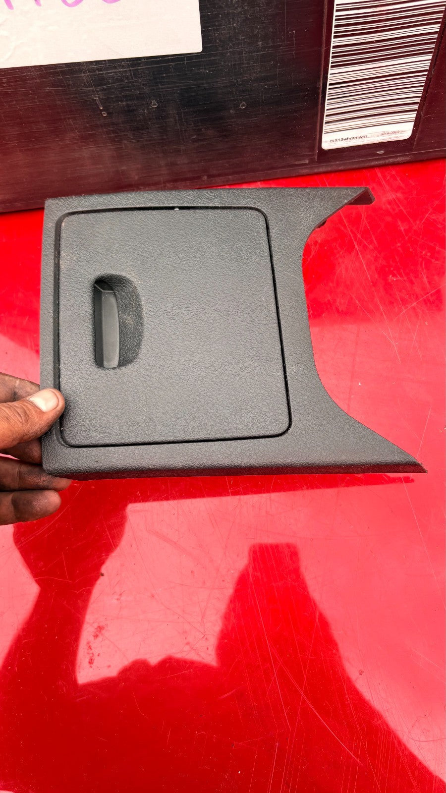PEUGEOT 407 REAR CENTRE CONSOLE ASHTRAY, STORAGE COMPARTMENT 9644584477 04-11