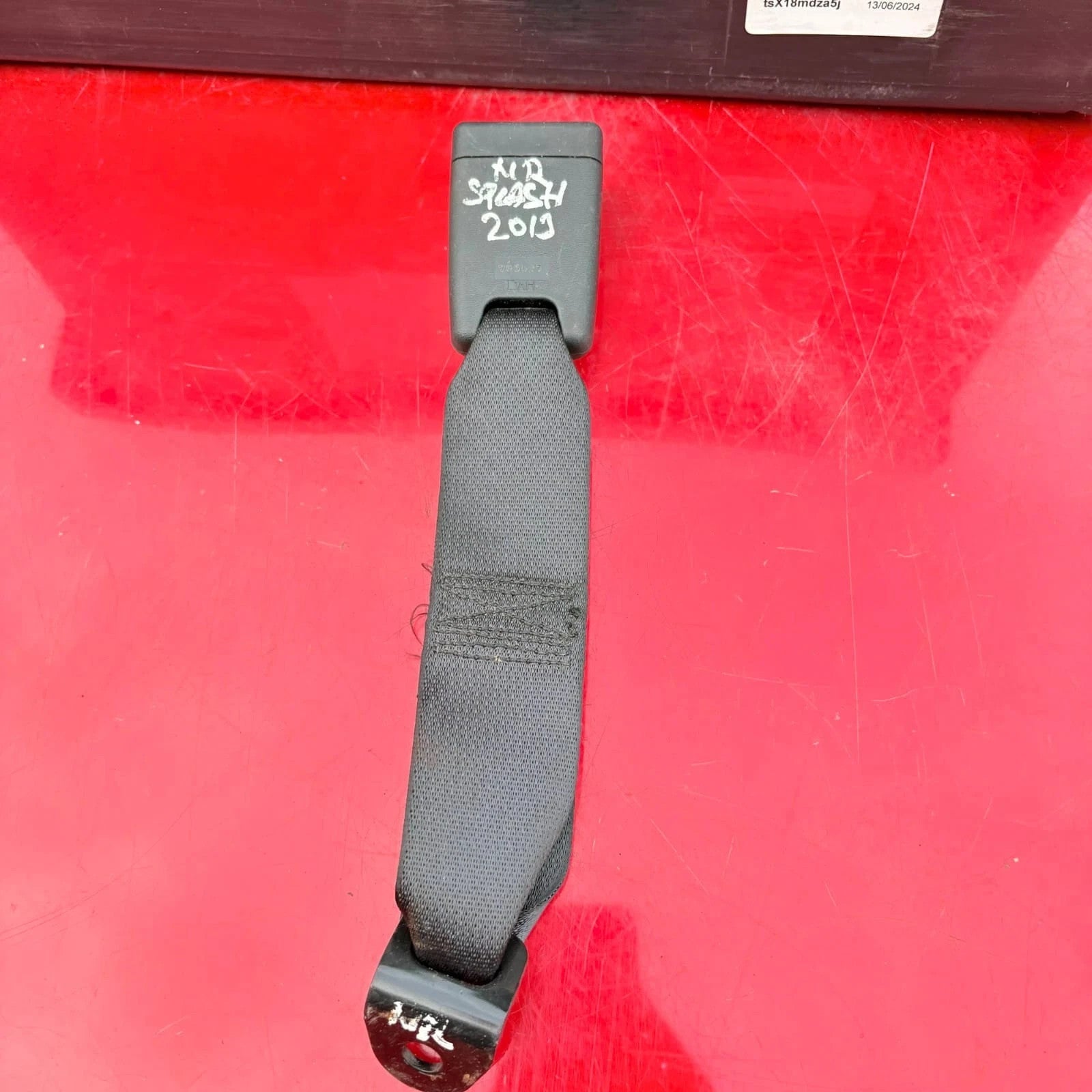 VAUXHALL AGILA 2013 Mk2 Rear Centre Seat Belt Receiver Anchor Buckle 84985-51K0