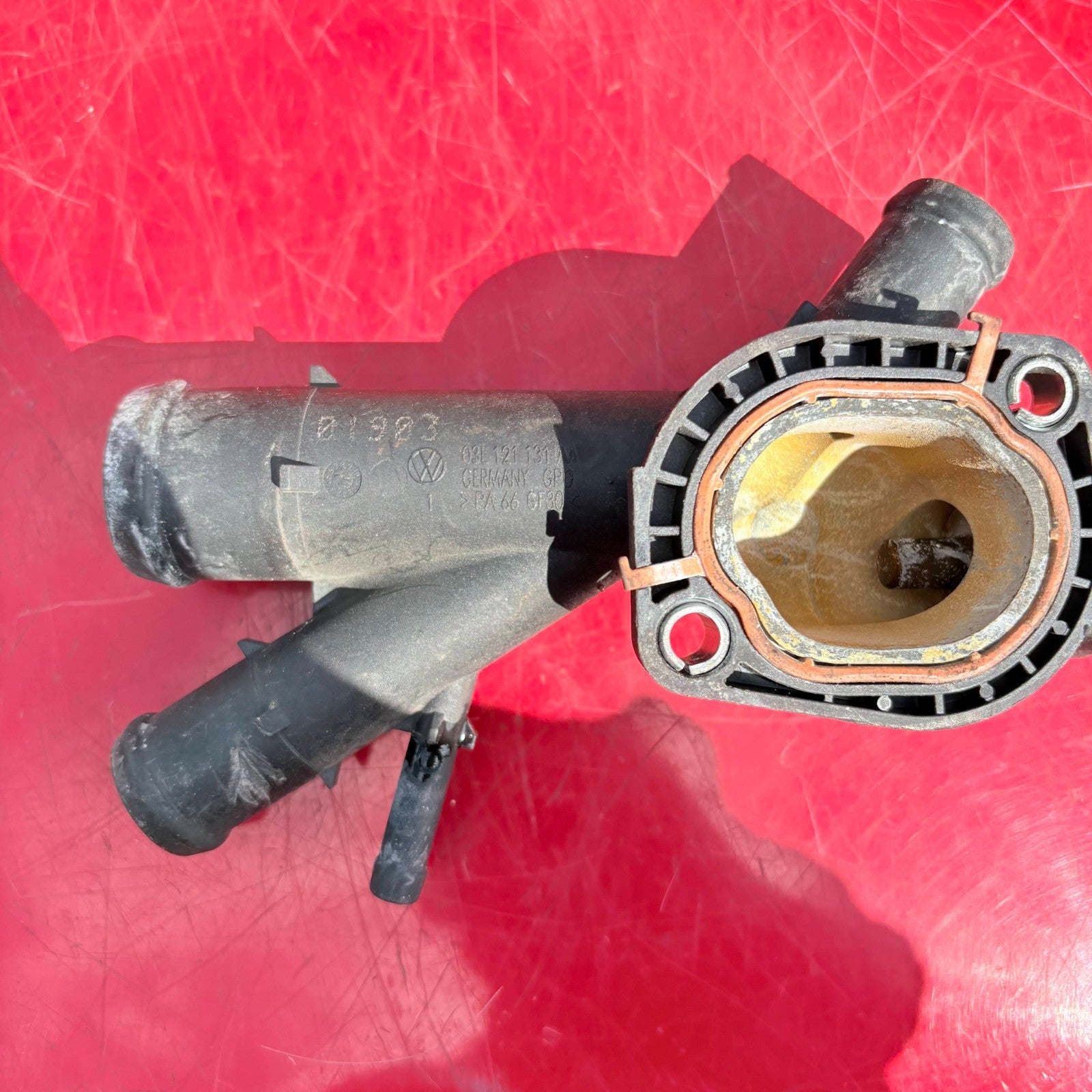 Volkswagen Golf 2010 Engine Water Coolant Pipe Hose 03L121131AA