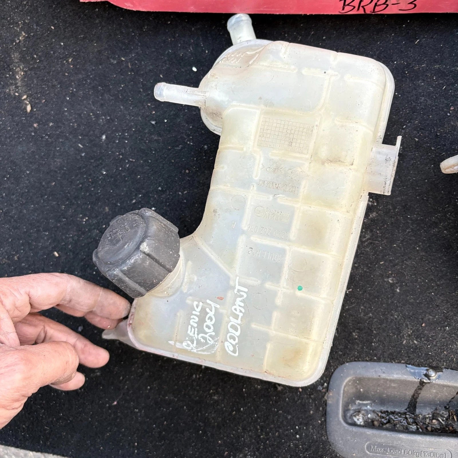 2003-06 RENAULT SCENIC RADIATOR COOLANT EXPANSION TANK 8200 262 036