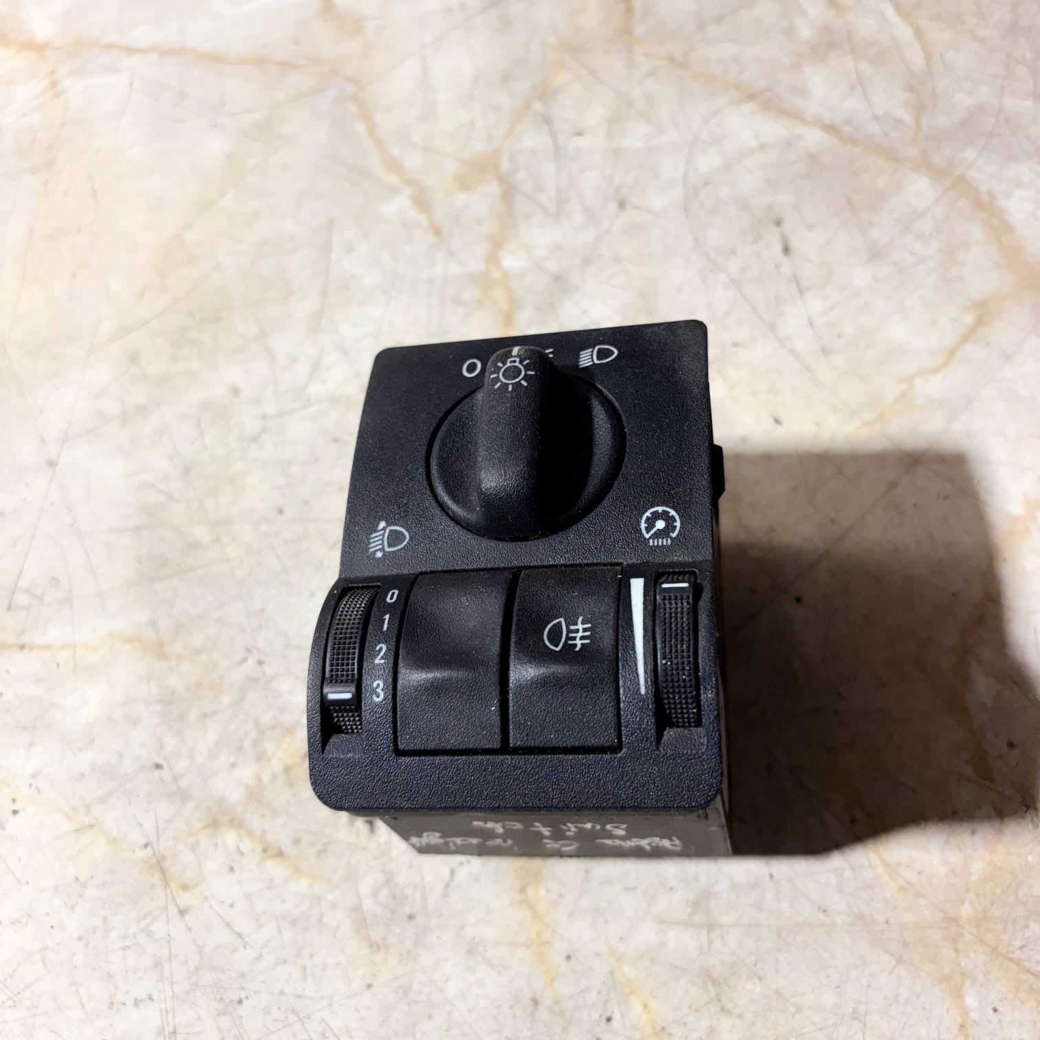 VAUXHALL ZAFIRA HEADLIGHT CONTROL SWITCH 09180775 #1