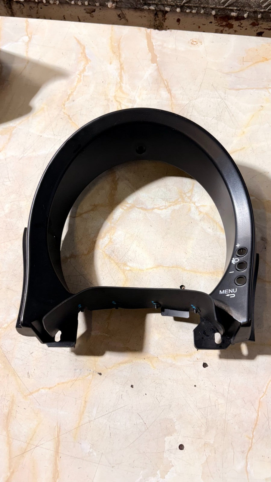 FIAT 500 FACELIFT 2015-2024 SPEEDOMETER INSTRUMENT CLUSTER SURROUND TRIM BEZEL
