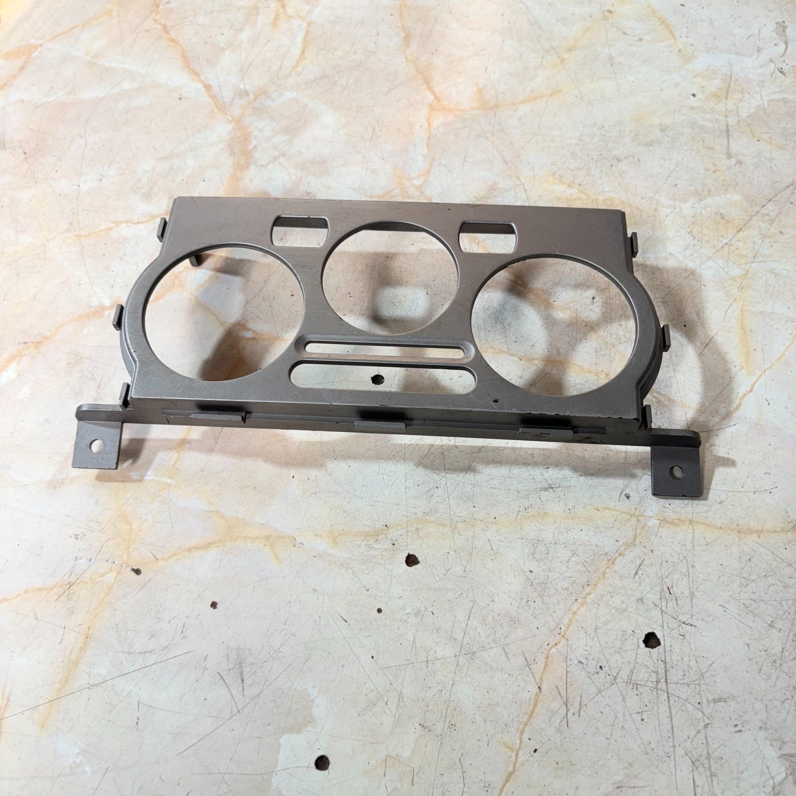2004 NISSAN CUBE CENTRE CONSOLE HEATER CONTROLS SURROUND TRIM