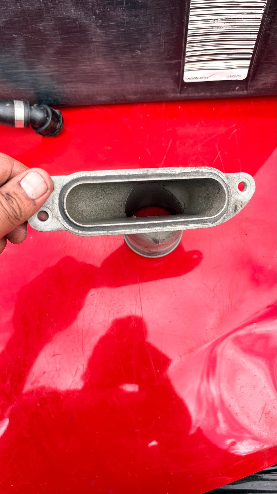 Jaguar XF 2009 INTERCOOLER INLET SPOUT