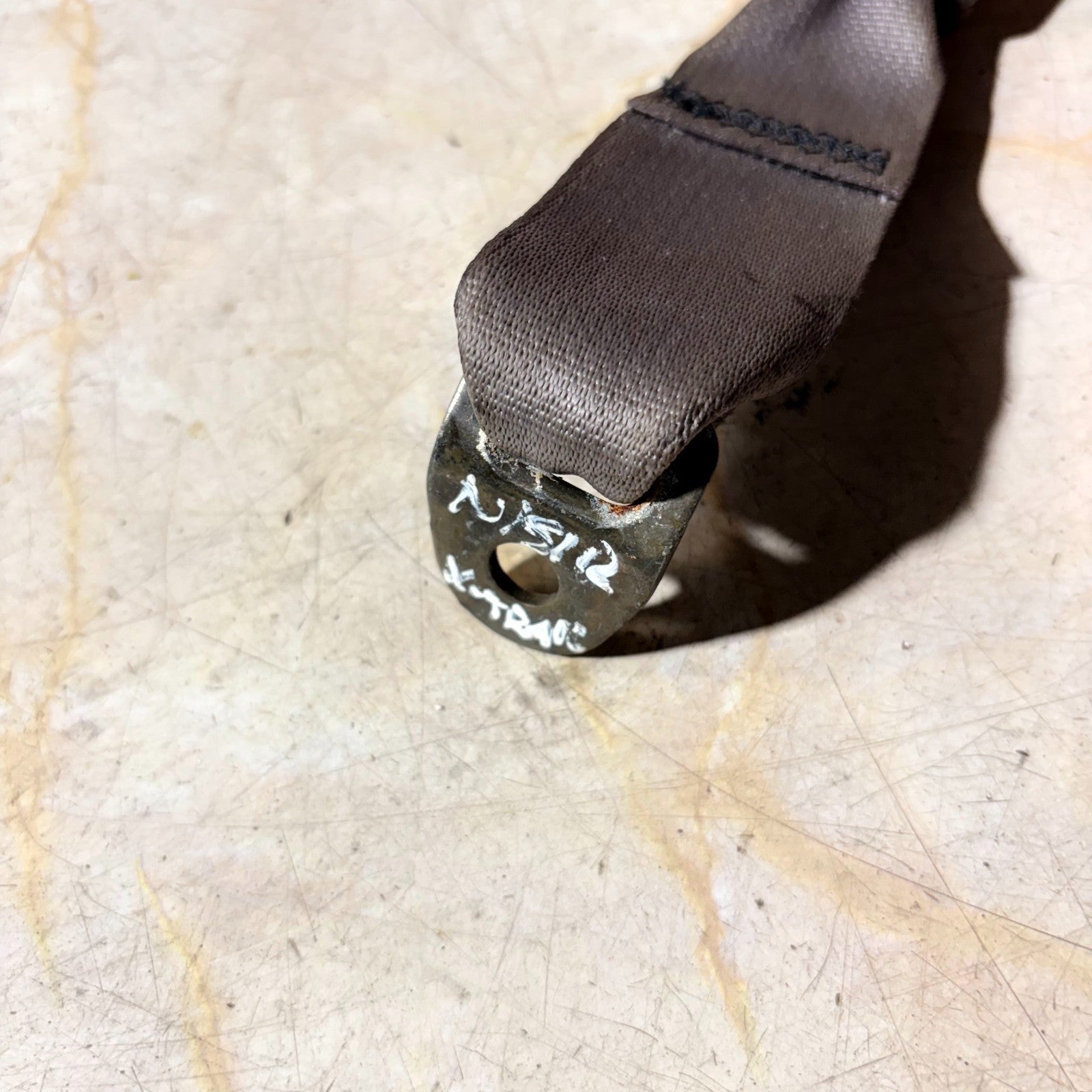NISSAN X TRAIL 2004 REAR PASSENGER LEFT SIDE SEAT BELT BUCKLE