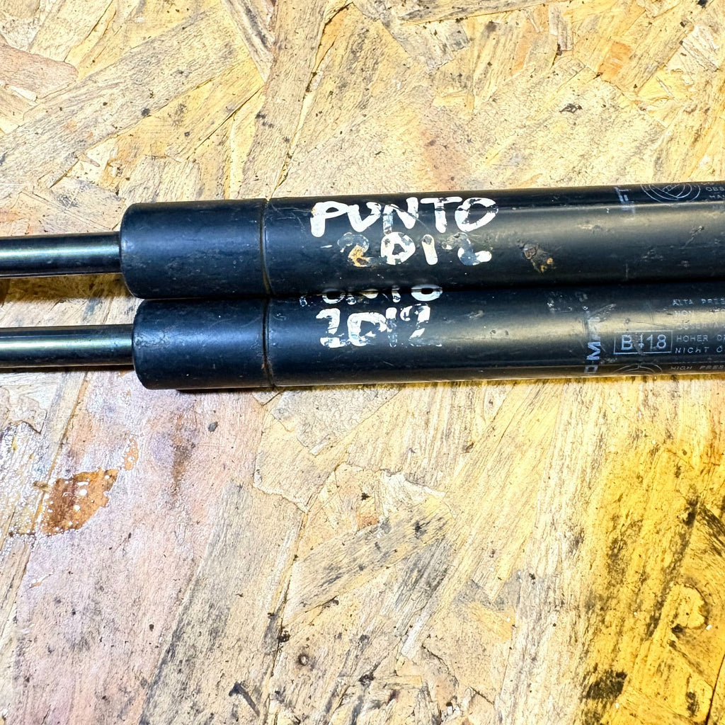 2012-2018 Fiat Punto Tailgate Hatch Struts Pair