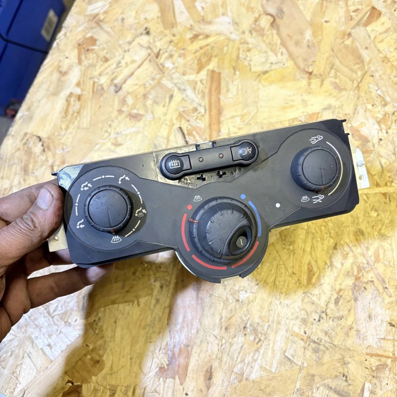 RENAULT MEGANE MK2 HEATER CONTROL PANEL 69420001 C564