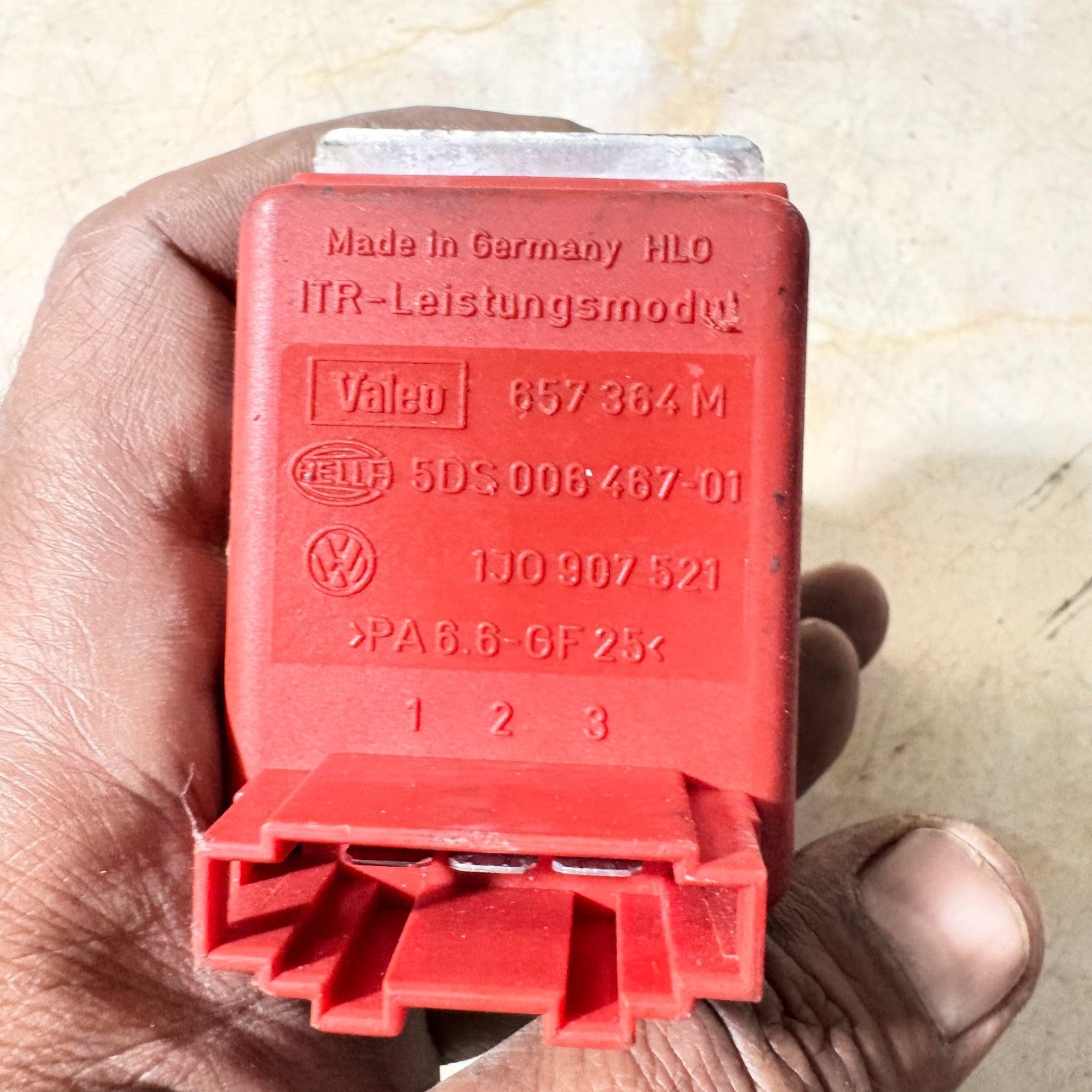Audi TT Mk1 8N Heater Blower Resistor Fan Speed Regulator 1J0907521 03-06