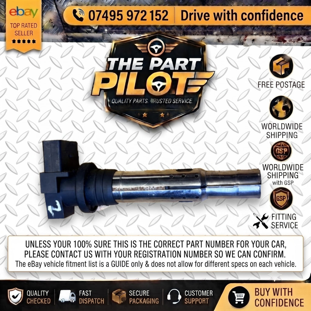 Skoda Fabia 6Y5 Estate 1.4 16V Ignition Coil 157400 AUA BBY BKY AUB BBZ