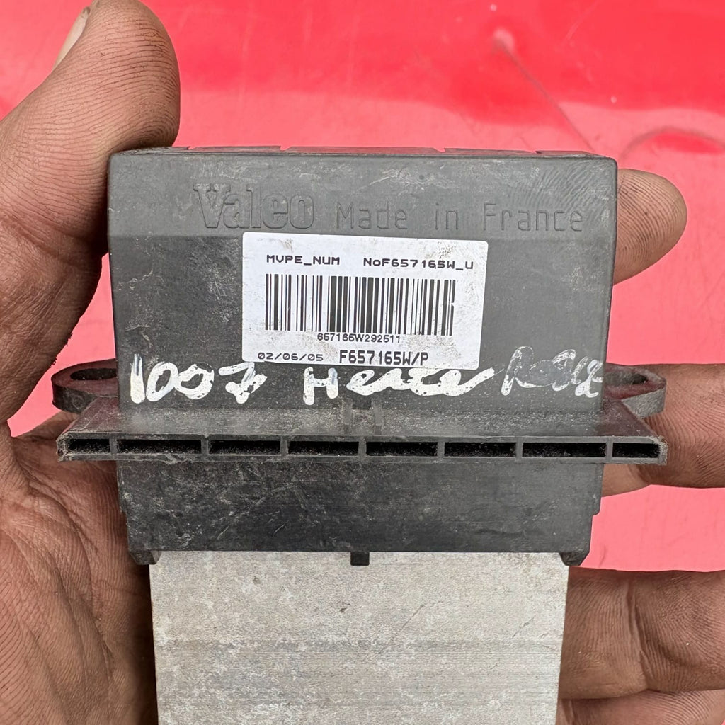 F657165W HEATING RESISTOR/2355872 FOR RENAULT SCENIC II JM0/1_1.9 DCIJM14-2005