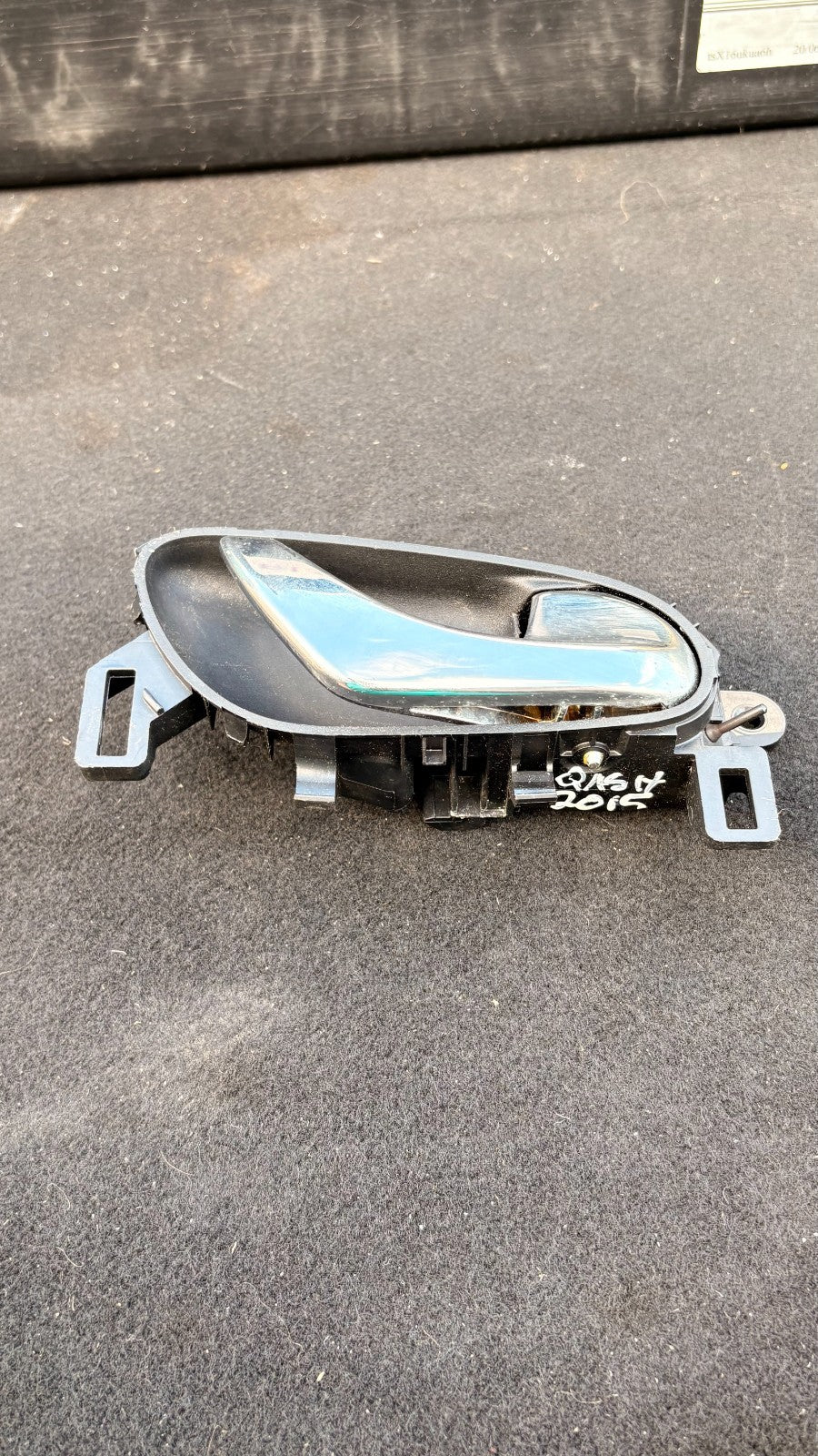 NISSAN QASHQAI J11 2015 INTERIOR DOOR HANDLE REAR RIGHT DRIVER SIDE 80670-4EA0A