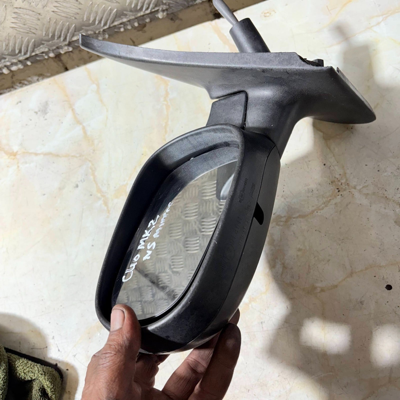 RENAULT CLIO MK2 PASSENGER FRONT LEFT SIDE ELECTRIC WING MIRROR E2018011