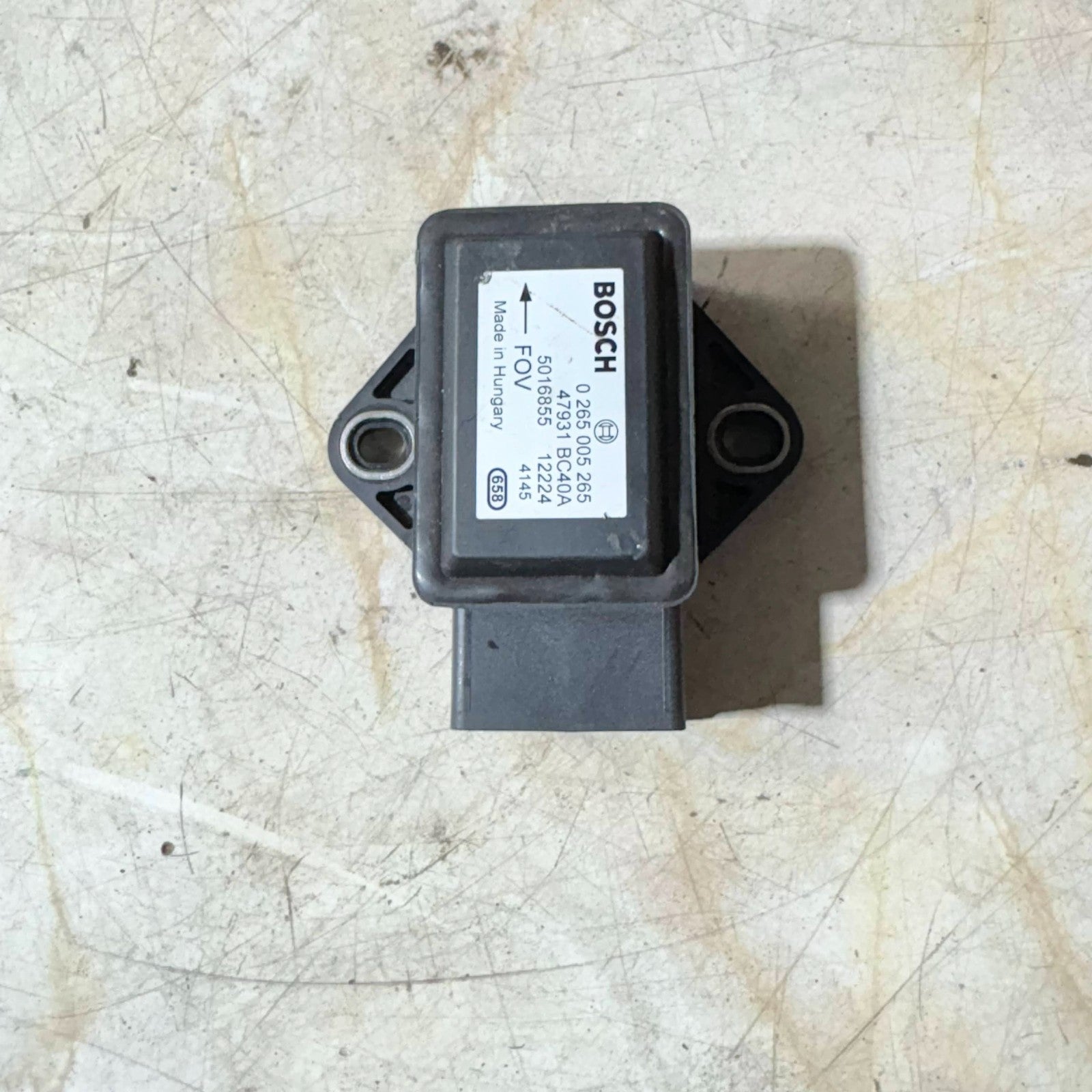 Nissan Note 2012 Speed Sensor Bosch 0 265 005 265