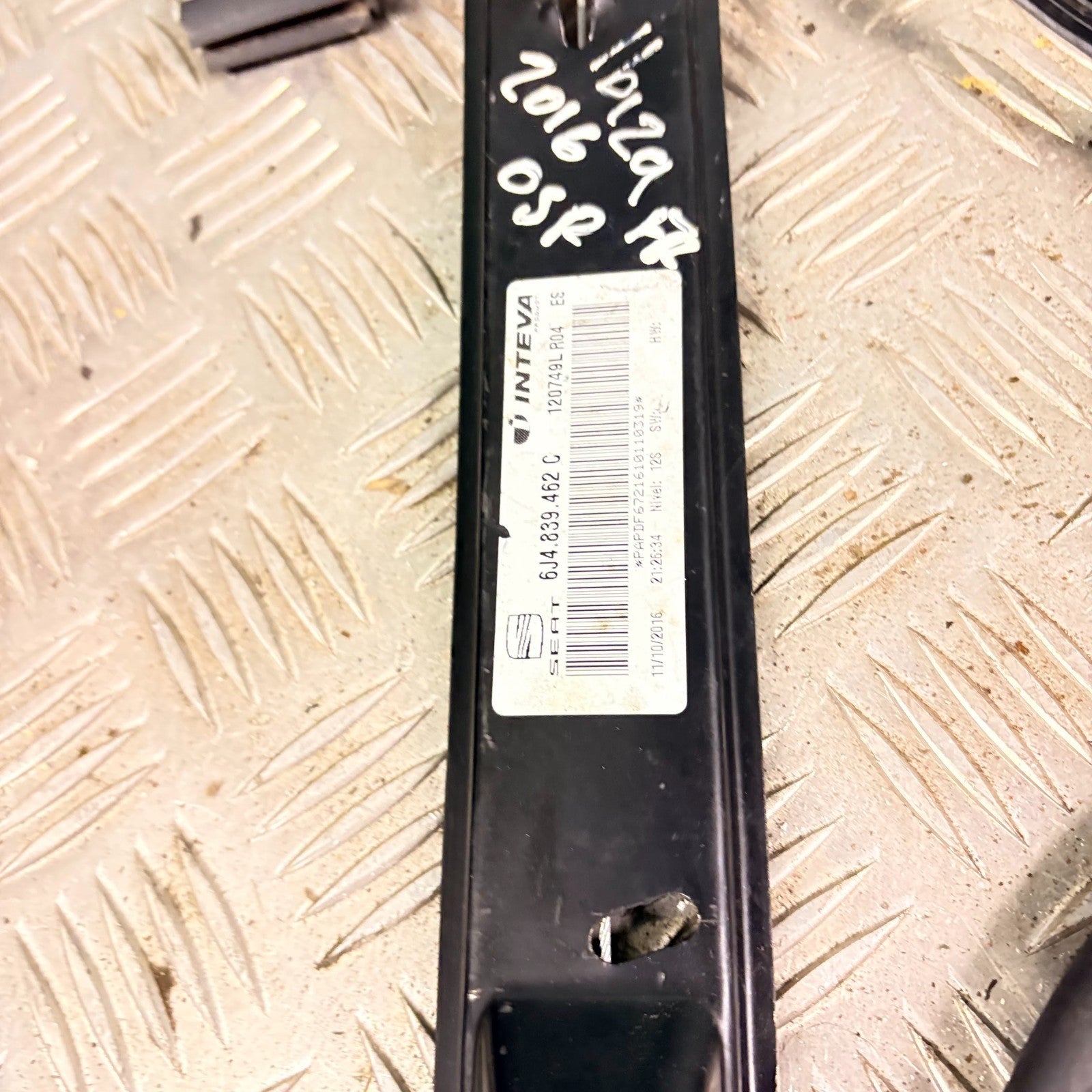 Seat Ibiza Fr 2002-2008 Window Regulator Driver Rear Right Side 6J4839462C