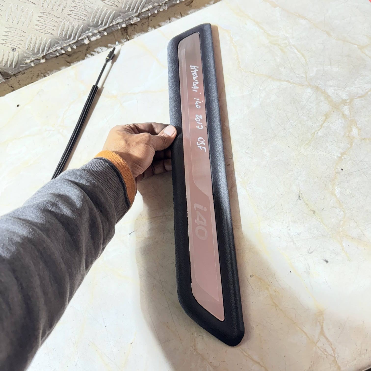 HYUNDAI I40 DOOR SILL STEP COVER TRIM DRIVER FRONT SIDE 2017 85873-3Z100