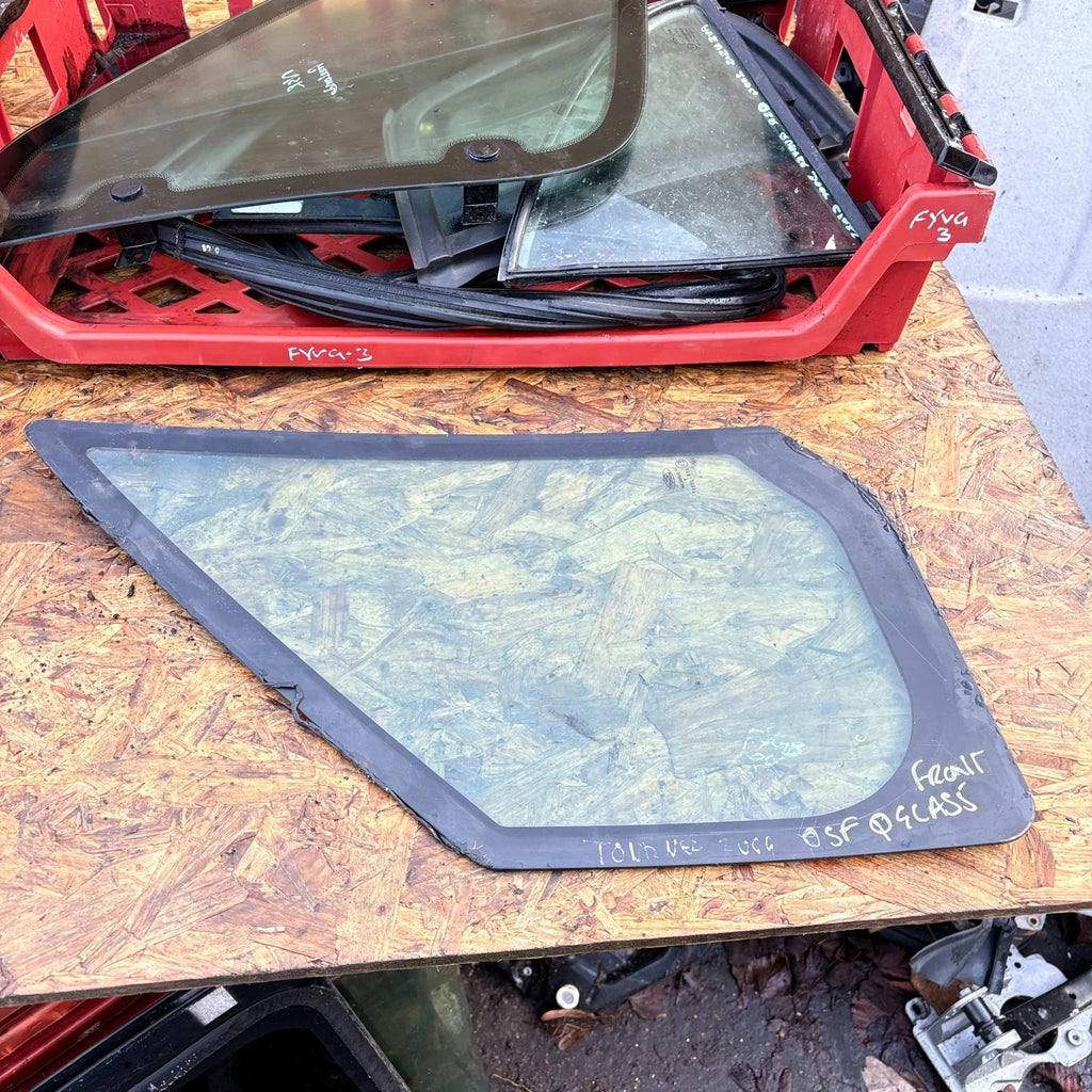 VW Touran MK1 Front Right Driver Side Quarter Glass 2009 - 2014